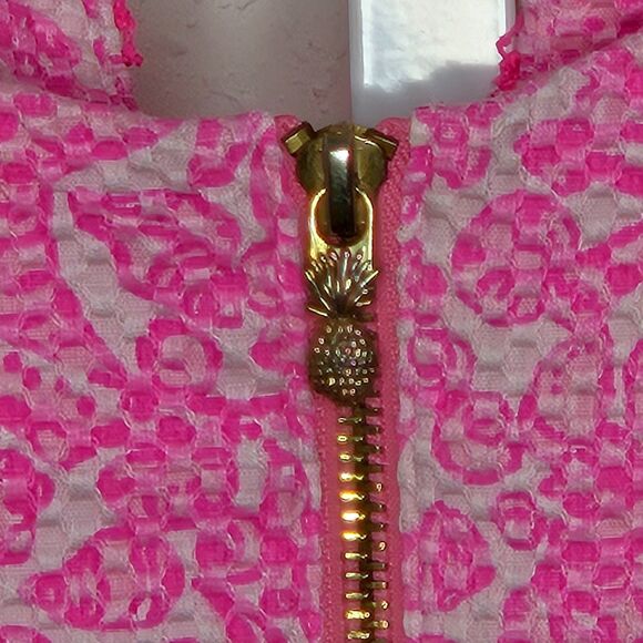 Lilly Pulitzer Target Pink See Ya Later Sleeveless Cotton Shift‎ Mini Dress 16 - Picture 4 of 8